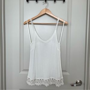 Fatface White Lace Cami